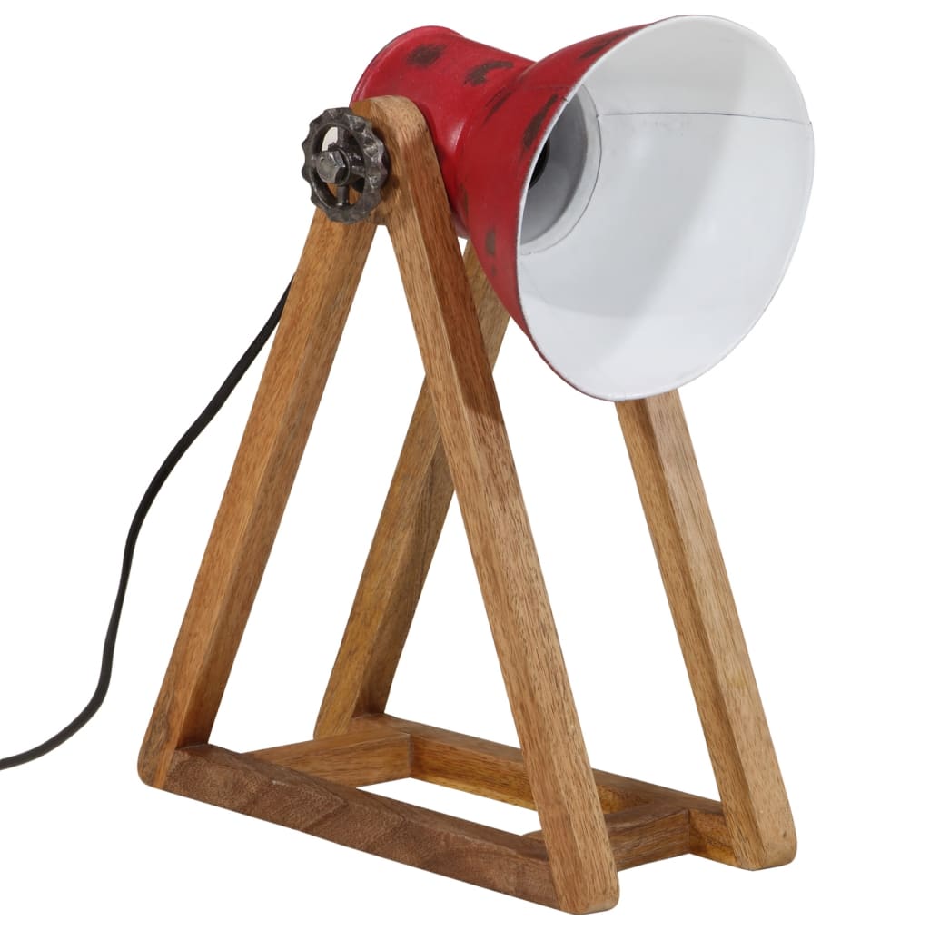 Desk lamp 25 W, worn red, 30x17x40 cm, E27