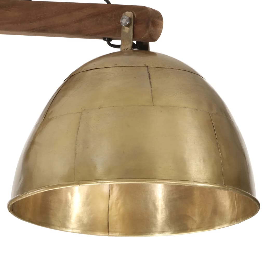 Ceiling lamp 25 W, antique brass, 105x30x65-108 cm, E27