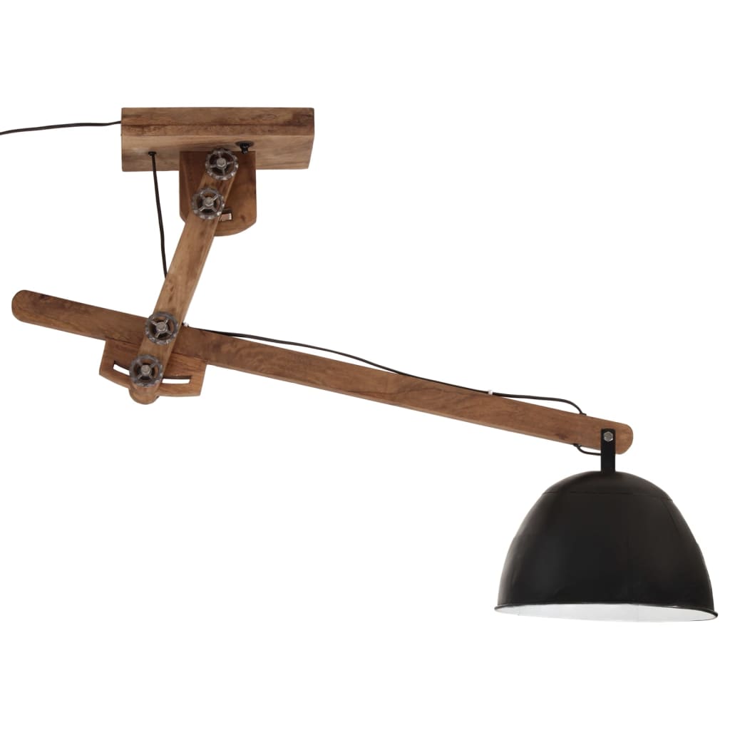 Ceiling lamp 25 W, black, 105x30x65-108 cm, E27