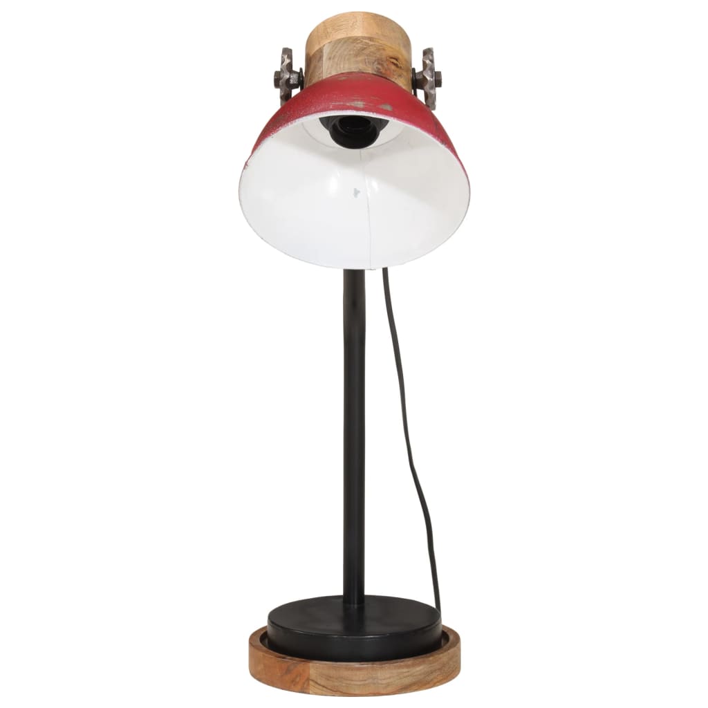 Desk lamp 25 W, worn red, 18x18x60 cm, E27