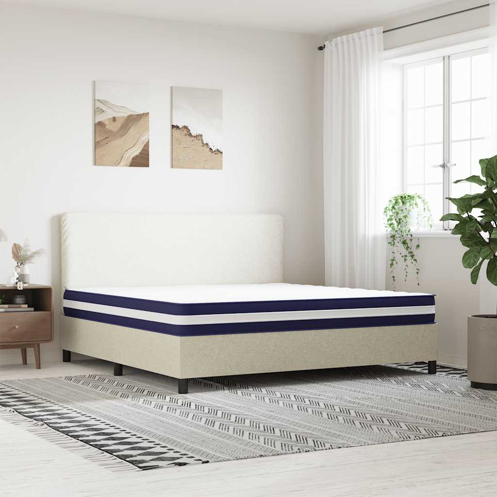 Pocket spring mattress, medium firmness, 200x200 cm