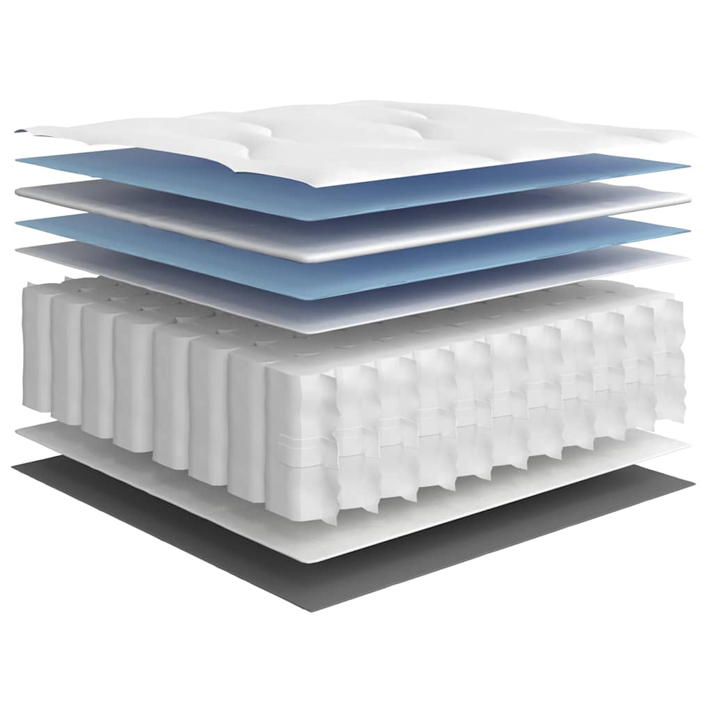 Pocket spring mattress, medium firmness, 140x200 cm