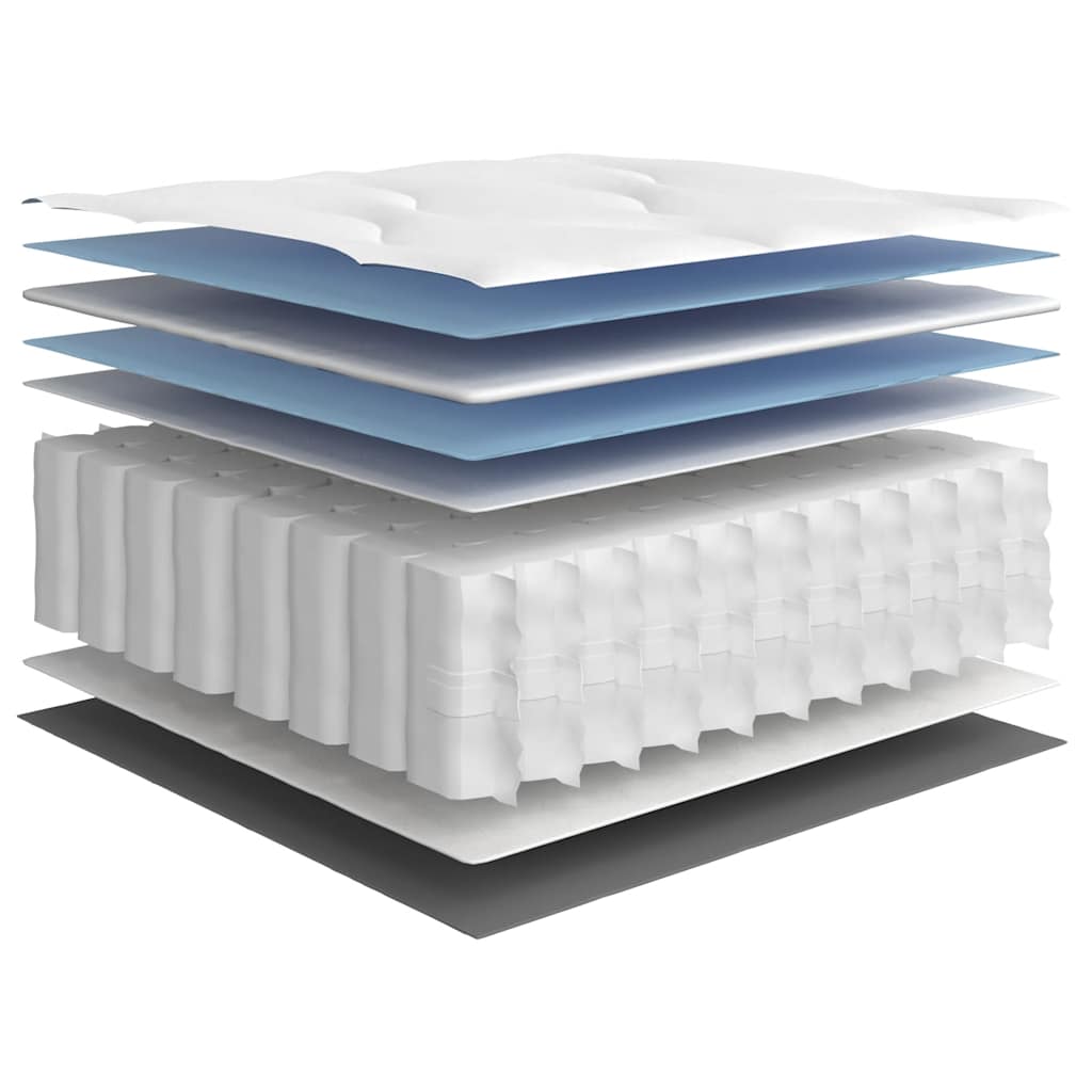 Pocket spring mattress, medium firmness, 70x200 cm