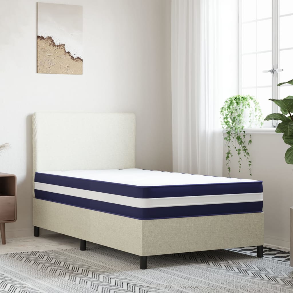 Pocket spring mattress, medium firmness, 80x200 cm