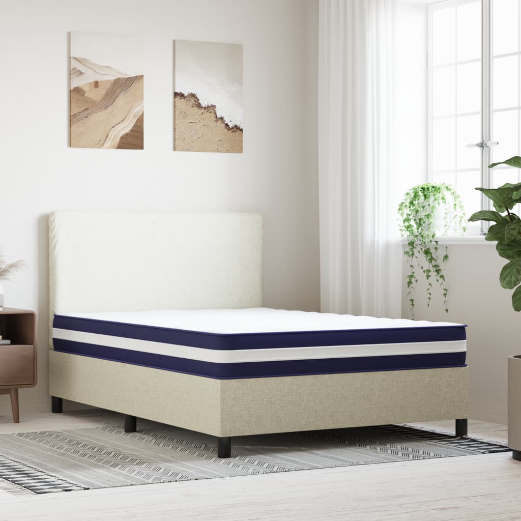 Pocket spring mattress, medium firmness, 140x200 cm