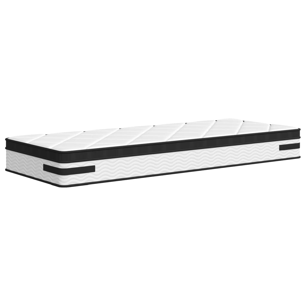 Pocket spring mattress, medium firmness plus, 80x200 cm