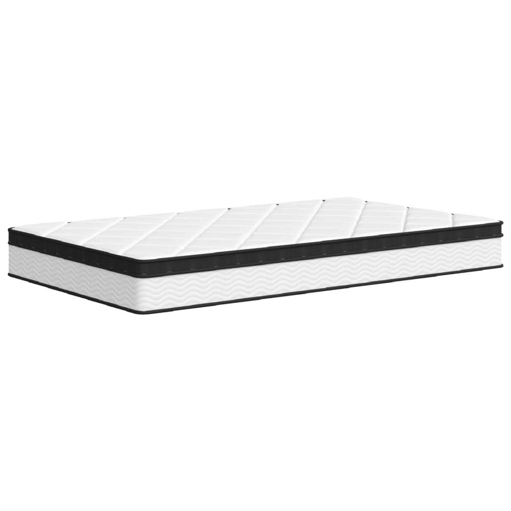 Pocket spring mattress, medium firmness plus, 100x200 cm