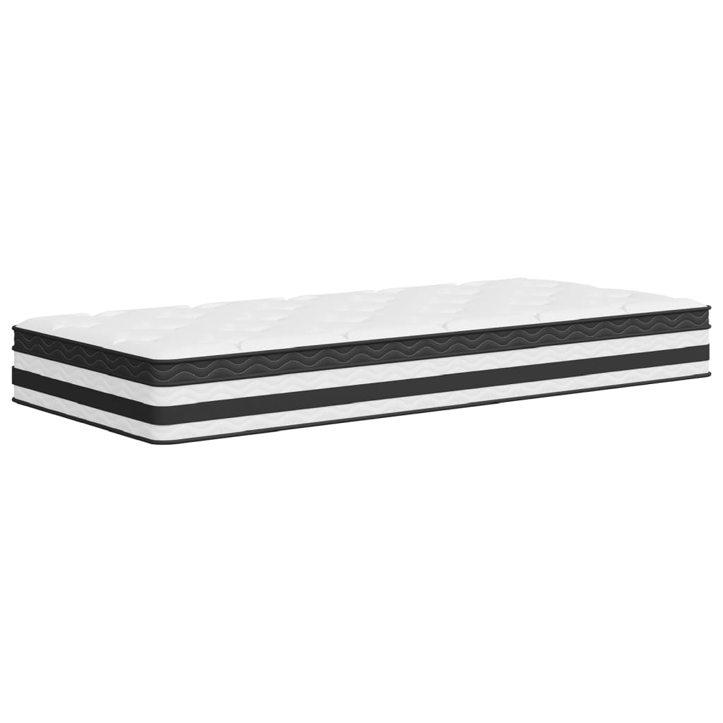 Pocket spring mattress, medium firmness, 80x200 cm