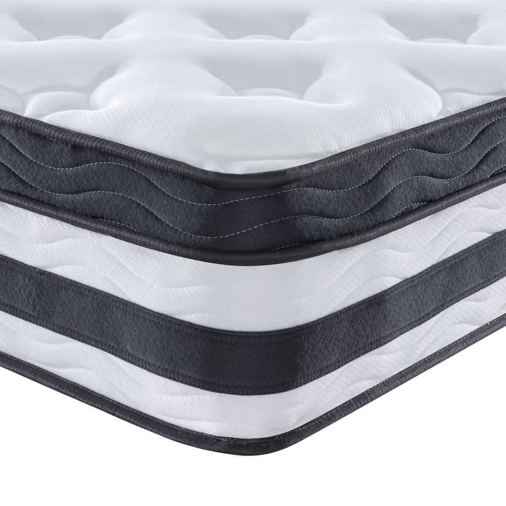 Pocket spring mattress, medium firmness, 90x200 cm