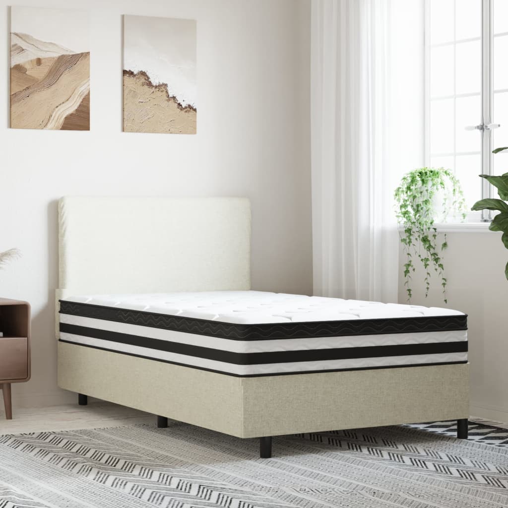 Pocket spring mattress, medium firmness, 100x200 cm