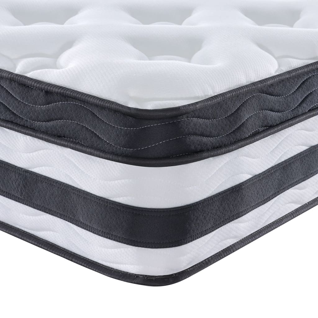 Pocket spring mattress, medium firmness, 100x200 cm