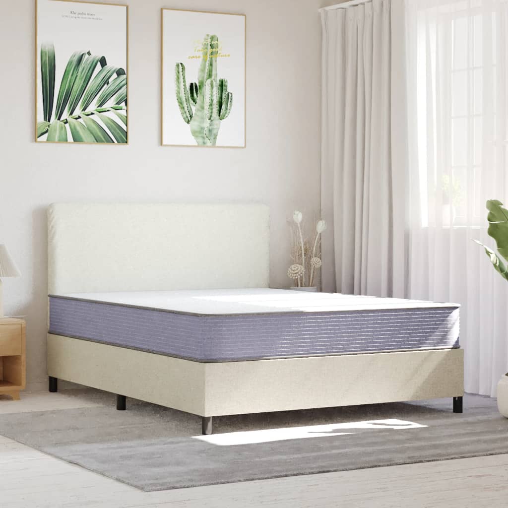 Foam mattress, medium soft firmness, 160x200 cm