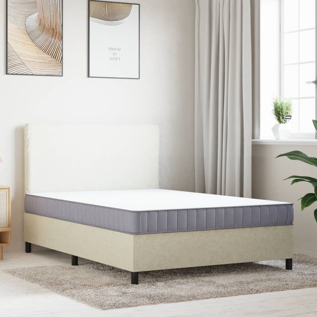 Foam mattress, medium soft firmness, 140x190 cm