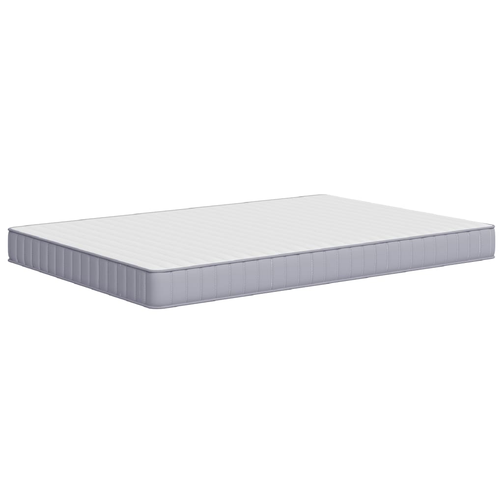 Foam mattress, medium soft firmness, 140x190 cm