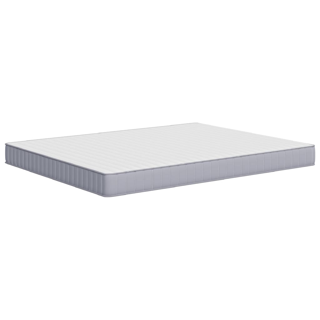 Foam mattress, medium soft firmness, 160x200 cm