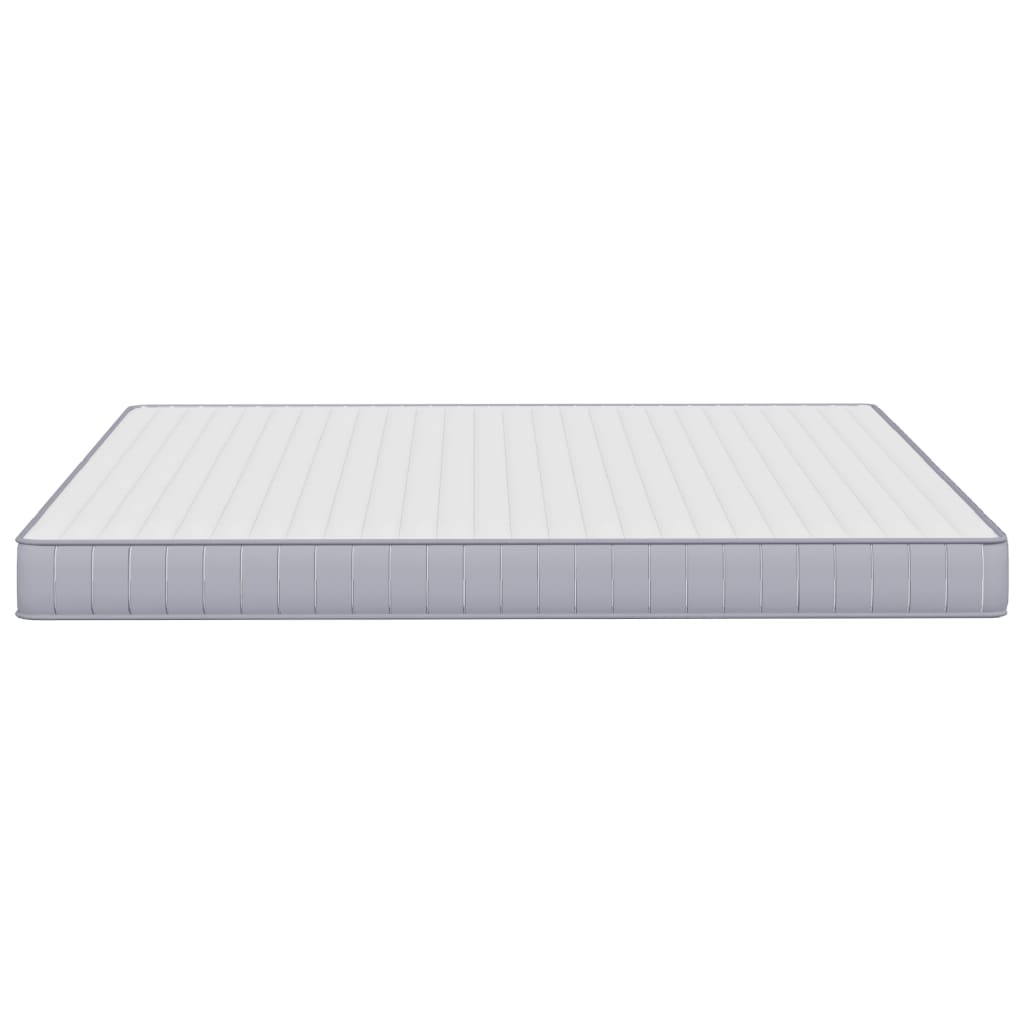 Foam mattress, medium soft firmness, 200x200 cm