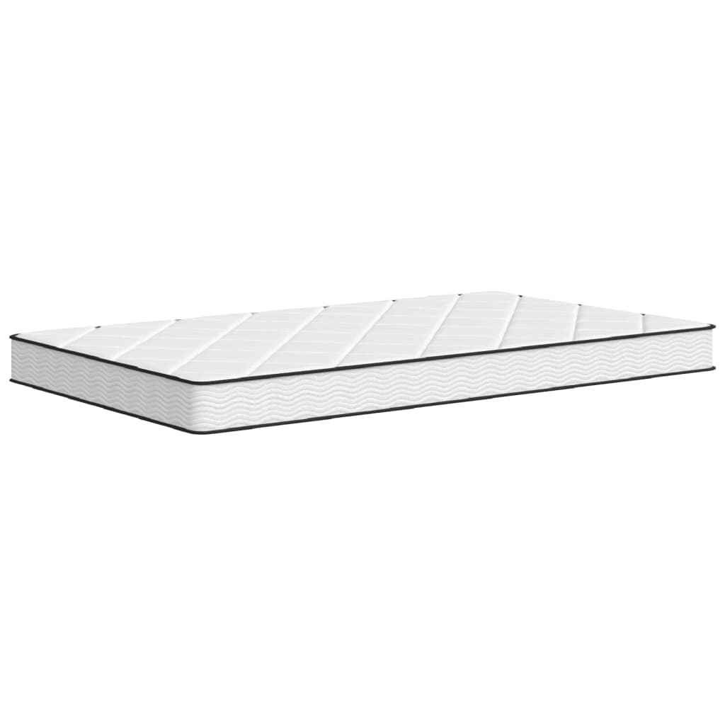 Foam mattress, medium soft firmness, 80x200 cm