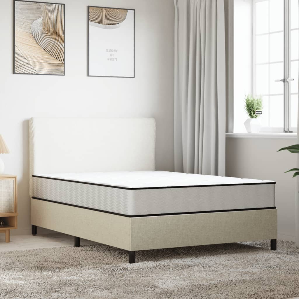 Foam mattress, medium soft firmness, 120x200 cm