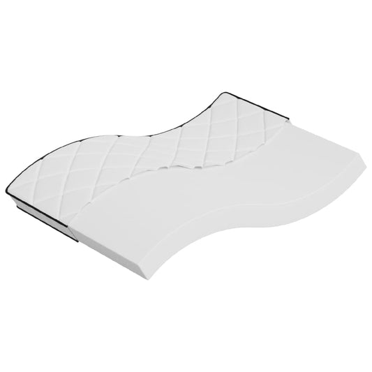 Foam mattress, medium soft firmness, 140x190 cm