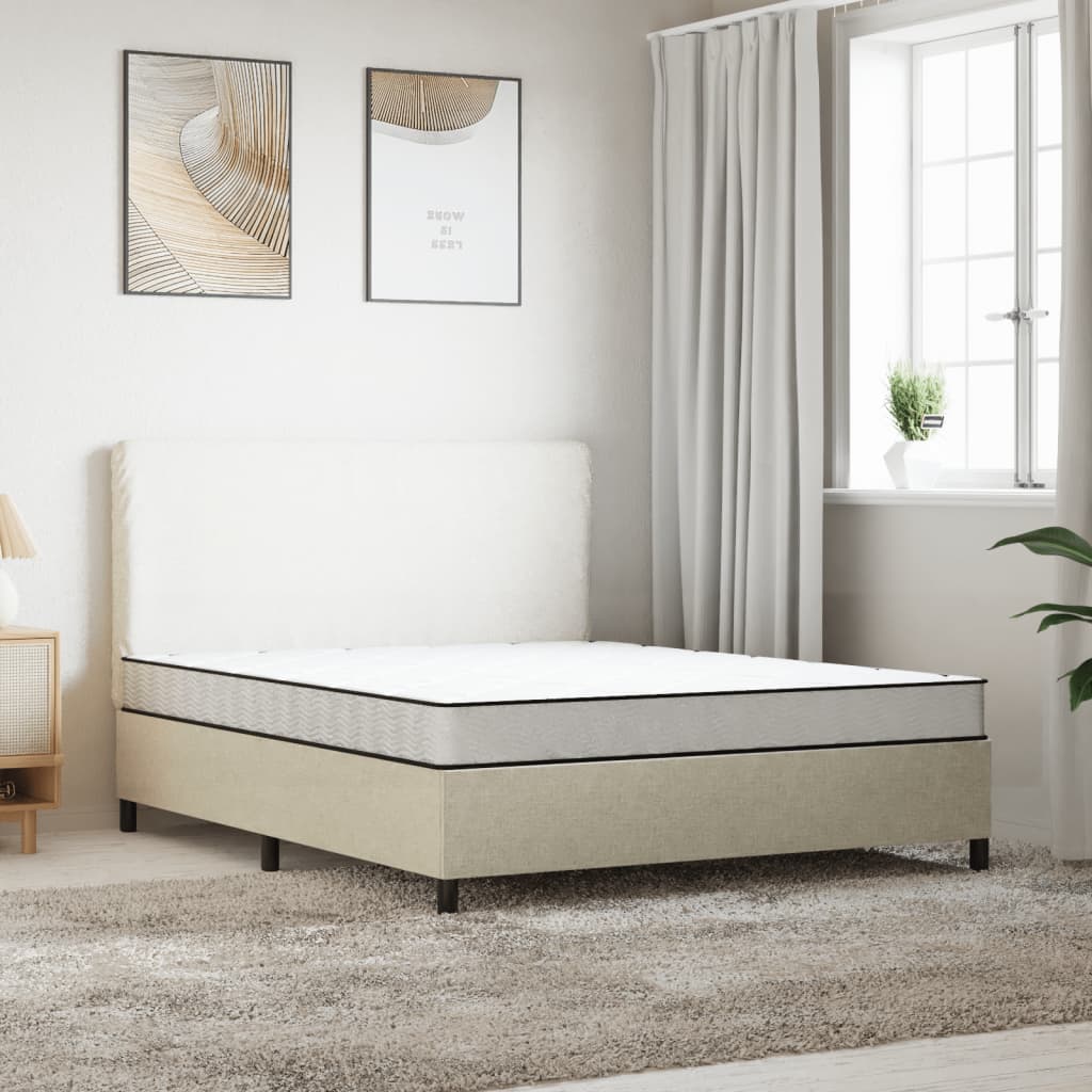 Foam mattress, medium soft firmness, 180x200 cm