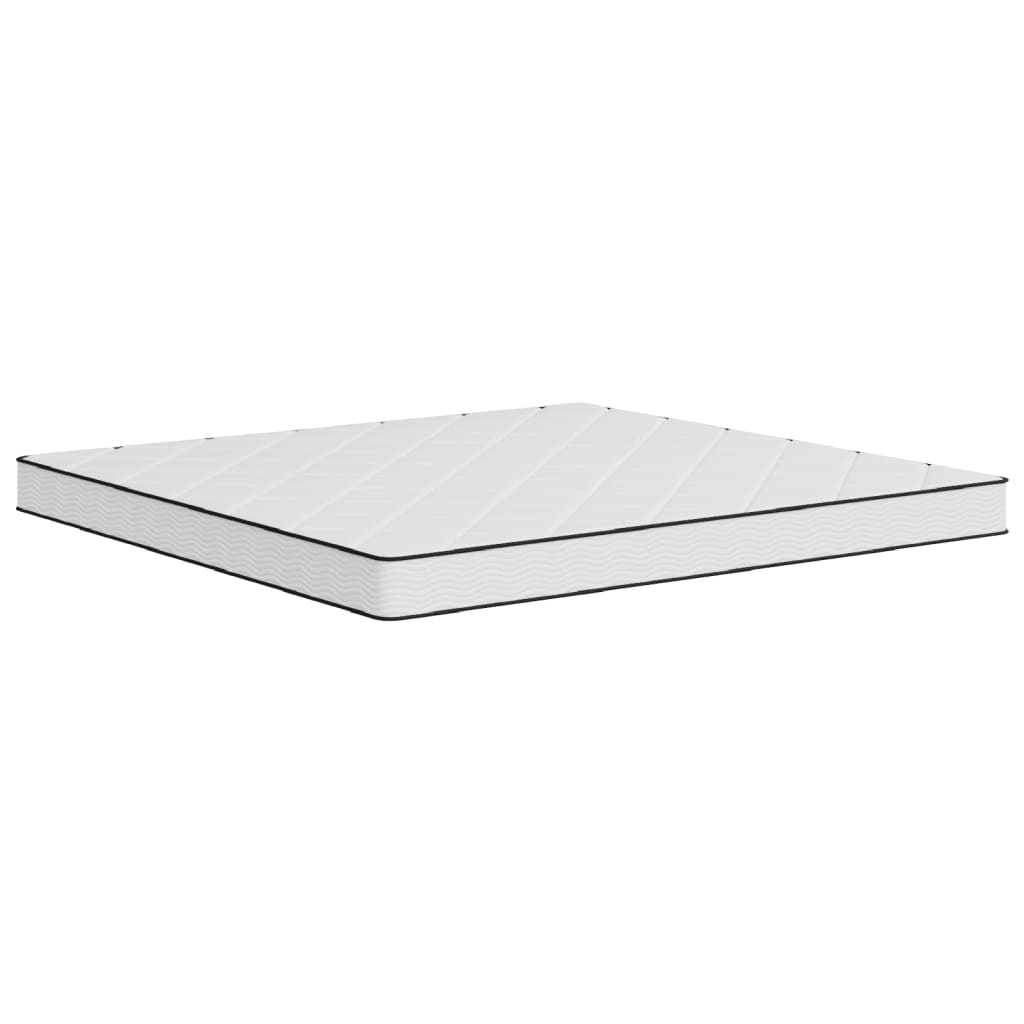 Foam mattress, medium soft firmness, 180x200 cm