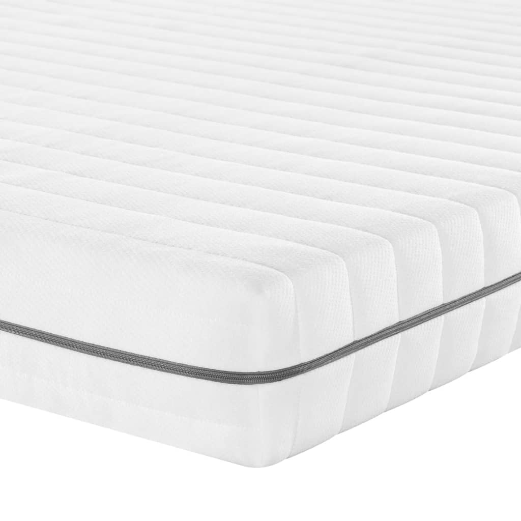 Foam mattress, medium soft firmness, 80x200 cm