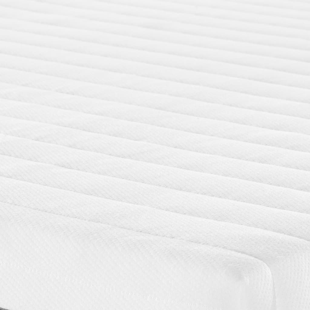 Single Size foam mattress, medium soft firmness, 90x190 cm