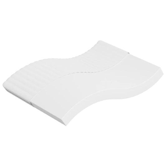 Foam mattress, medium soft firmness, 140x190 cm