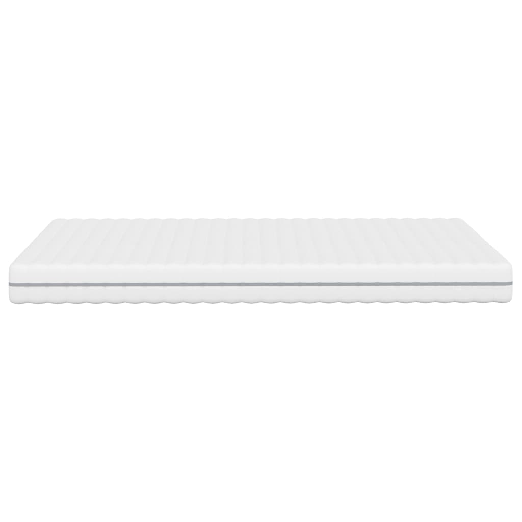 Foam mattress, medium soft firmness, 140x190 cm