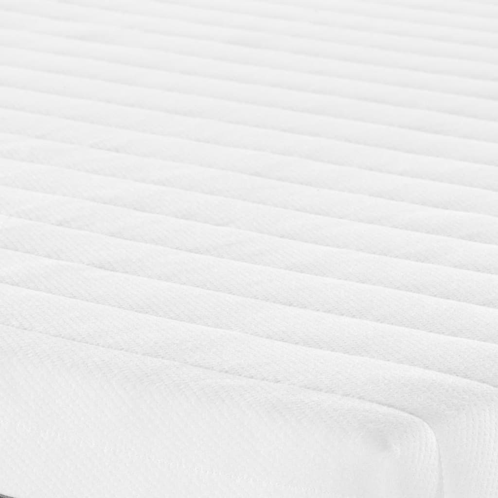 Foam mattress, medium soft firmness, 140x190 cm