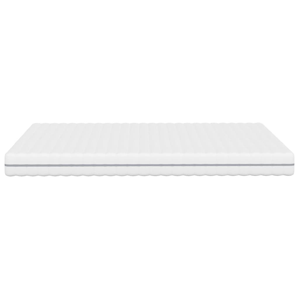 Foam mattress, medium soft firmness, 160x200 cm