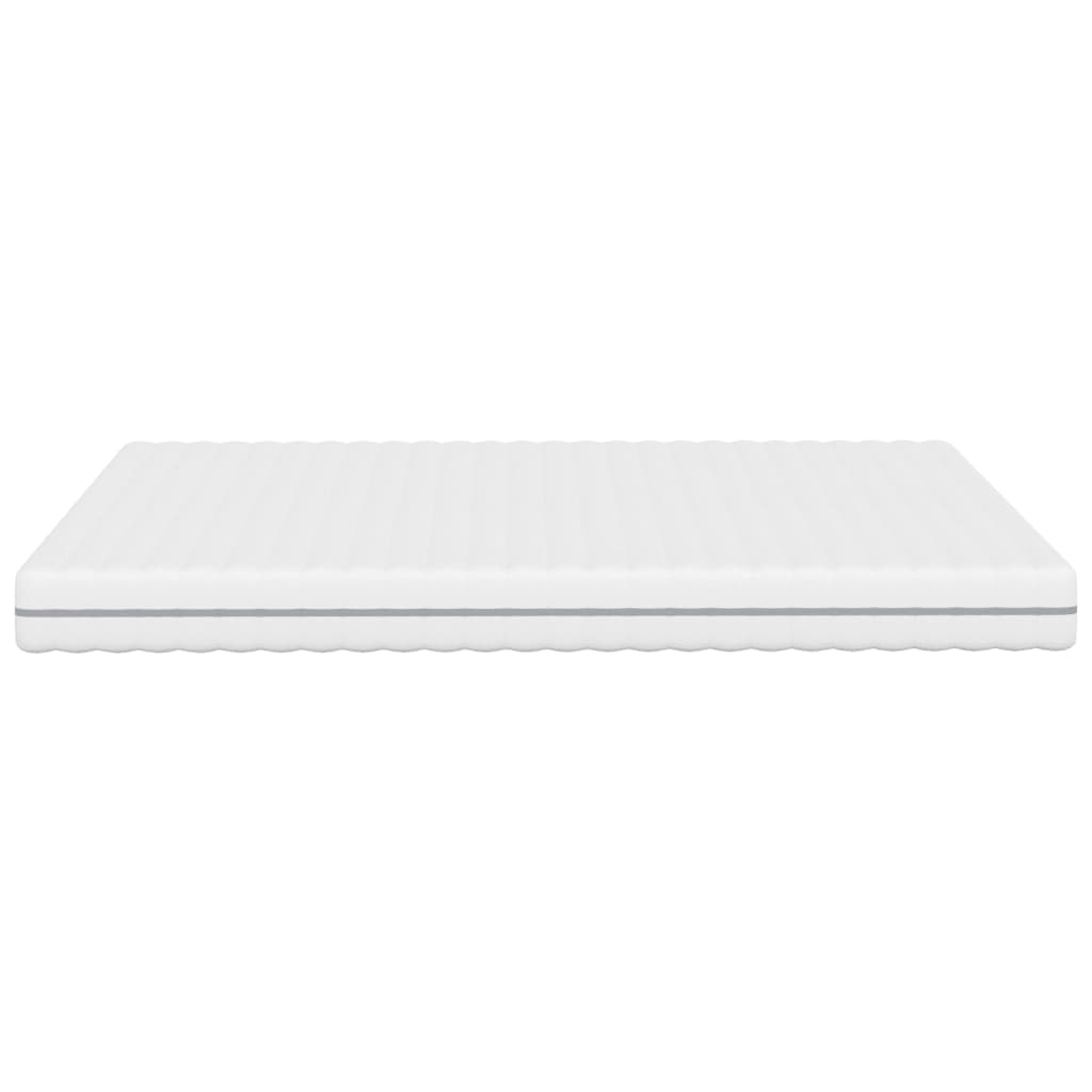 Foam mattress, medium soft firmness, 180x200 cm