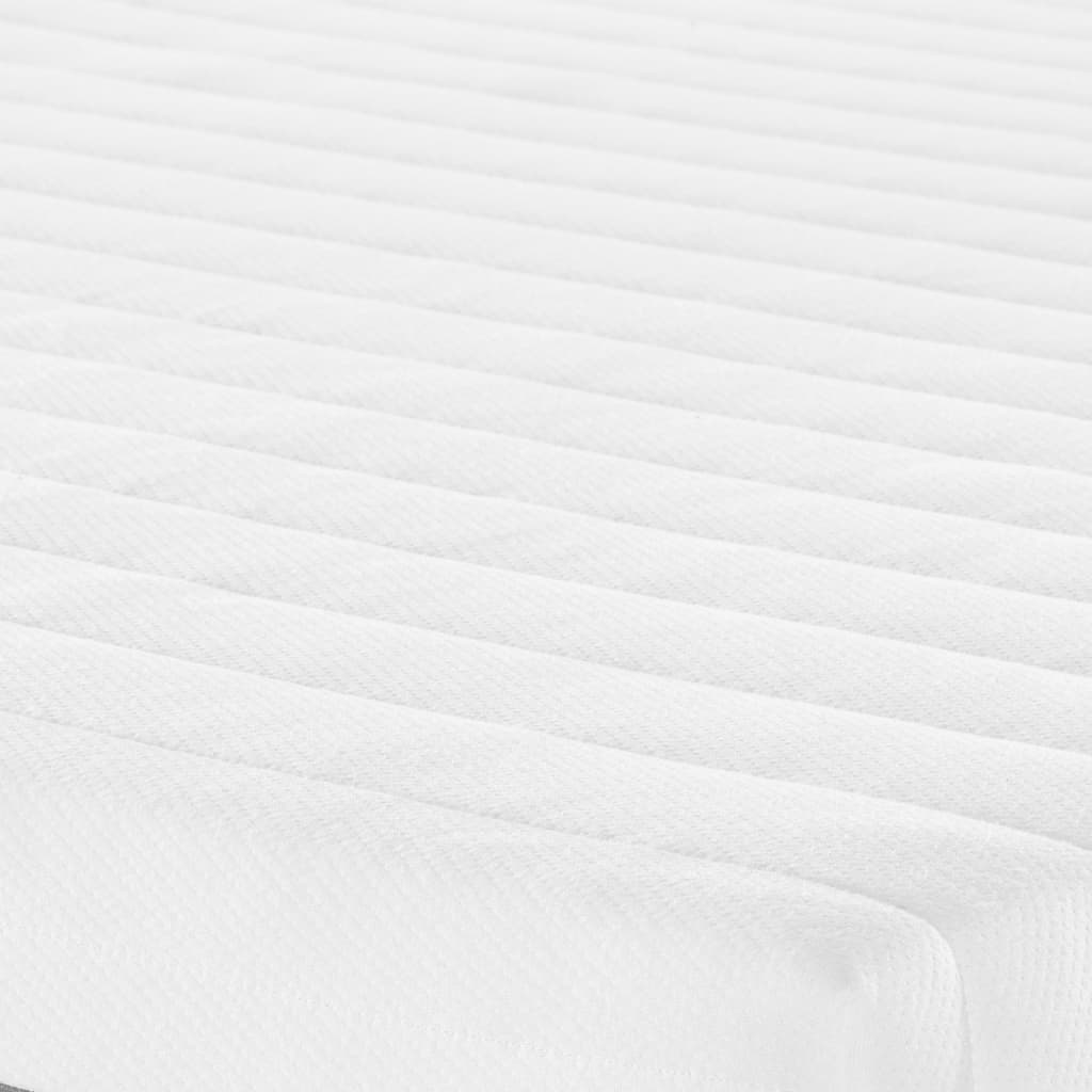 Foam mattress, medium soft firmness, 180x200 cm