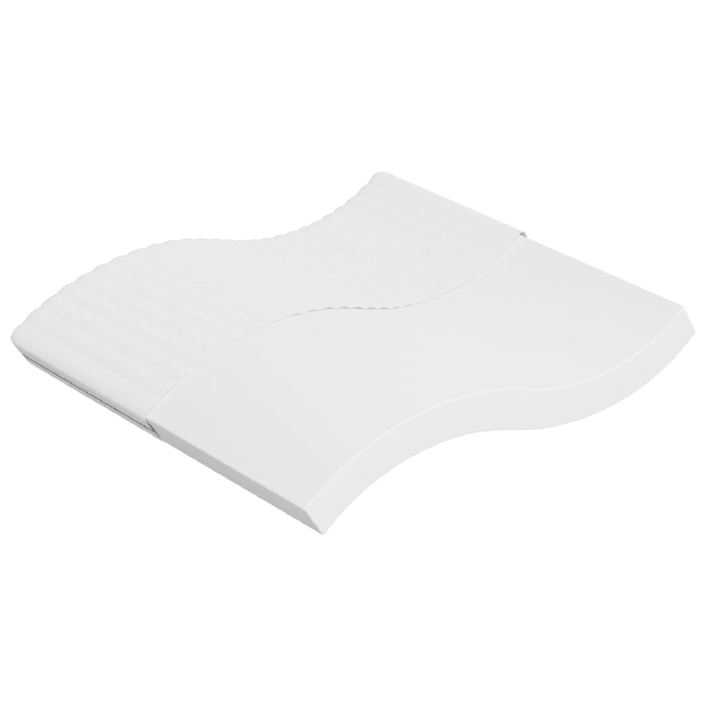 Foam mattress, medium soft firmness, 200x200 cm