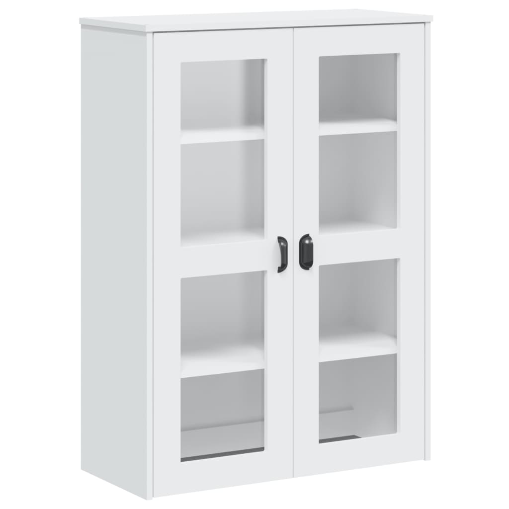 "VIKEN" high cabinet, white, 80x40x190 cm, solid pine wood