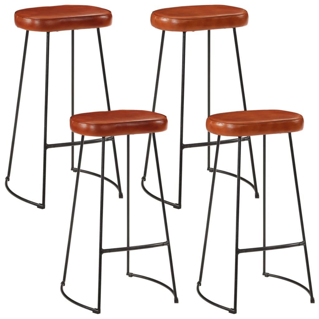 Bar set, 5 pieces, solid raw mango wood and metal