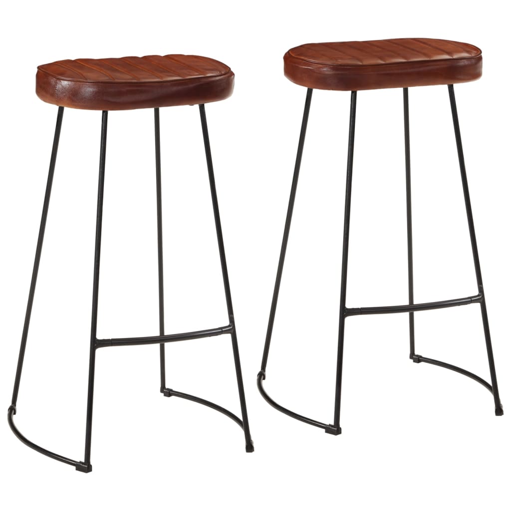 Bar set, 3 pieces, solid raw mango wood and metal