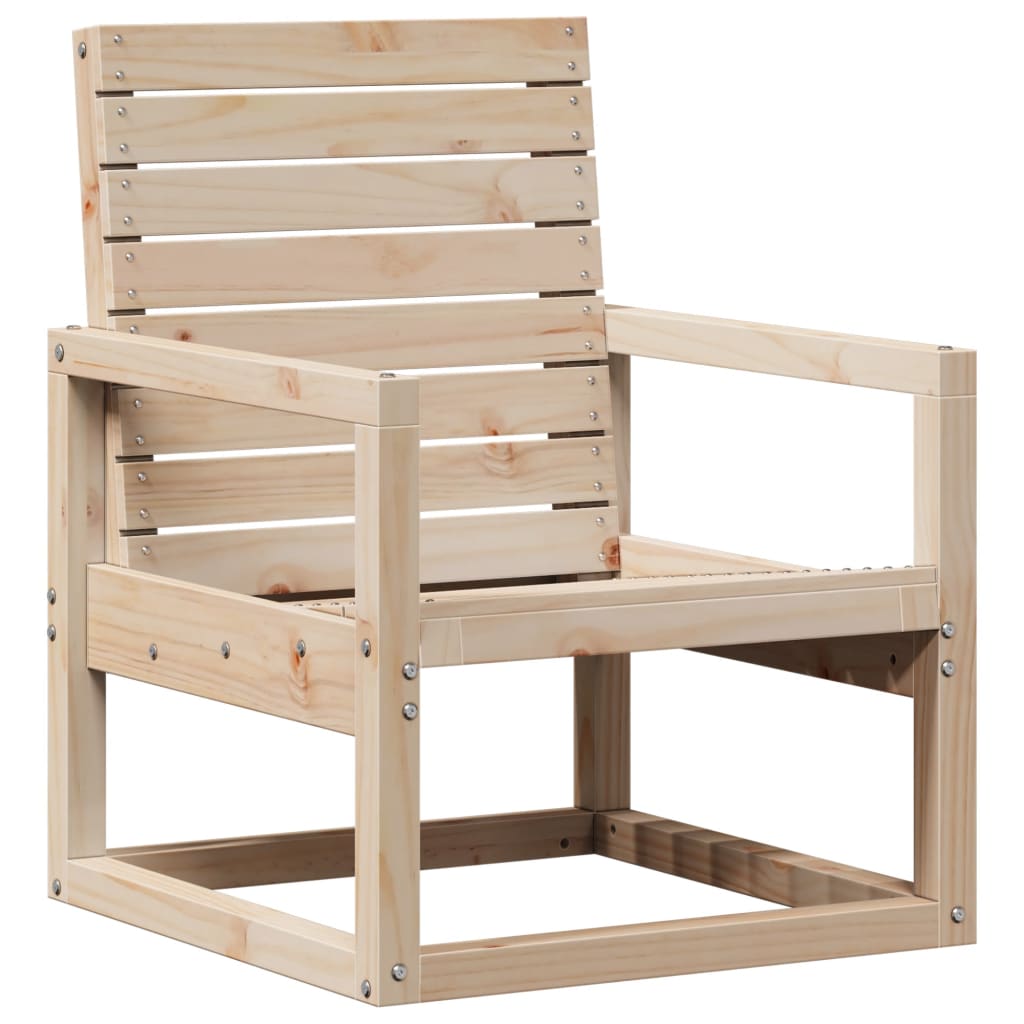 Garden furniture set, 3 pieces, solid pine wood