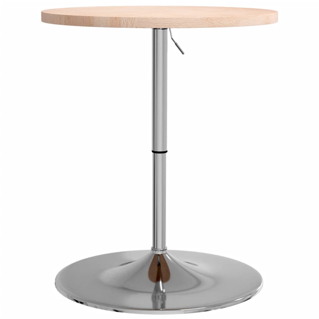 Bar table Ø60x90.5 cm made of solid oak wood