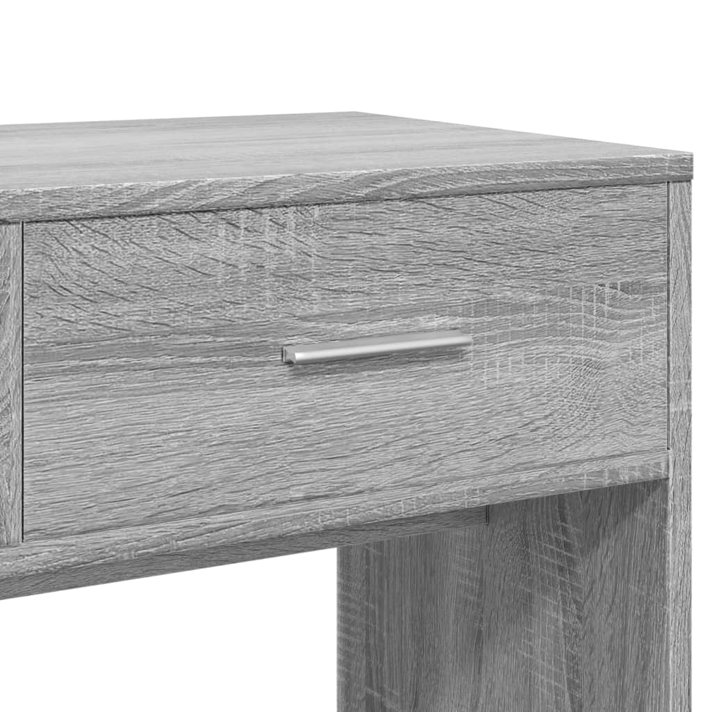 3-piece dressing table set, sonoma grey, engineered wood