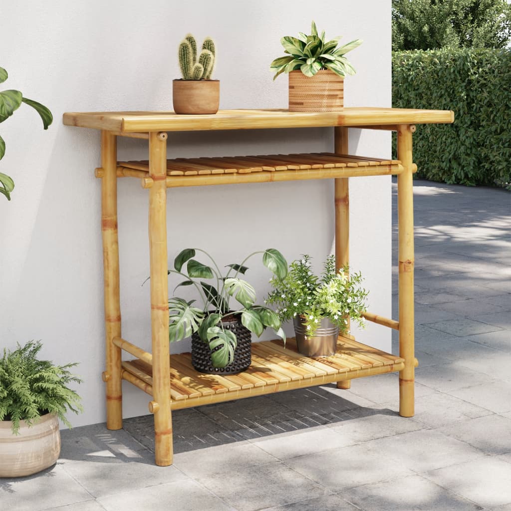 Console table, 90x37x75 cm, bamboo