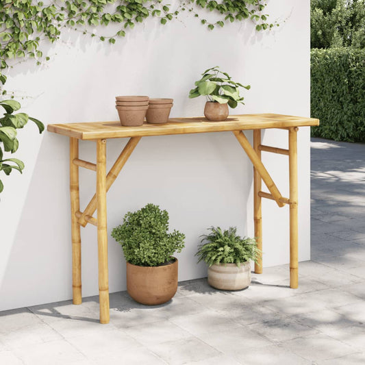 Console table, 115x39x75 cm, bamboo