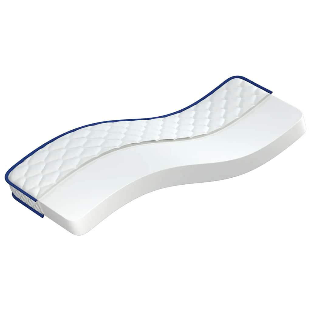 Memory foam mattress, white, 70x200x17 cm