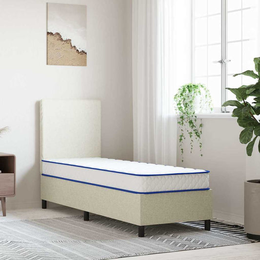 Memory foam mattress, white, 70x200x17 cm