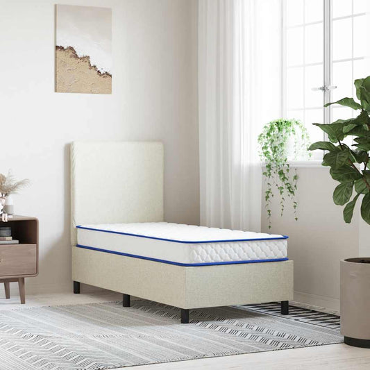 Memory foam mattress, white, 80x160x17 cm