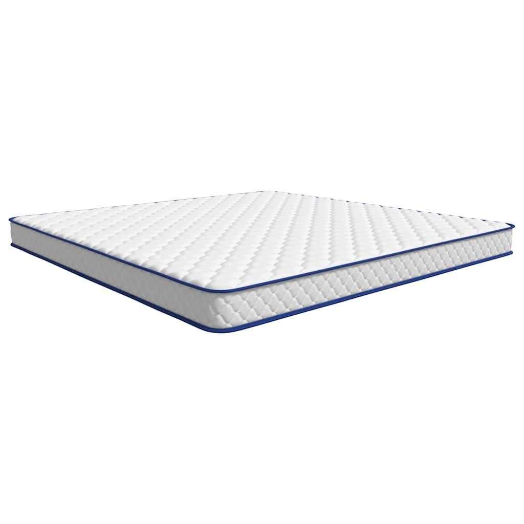 Memory foam mattress, white, 200x200x17 cm