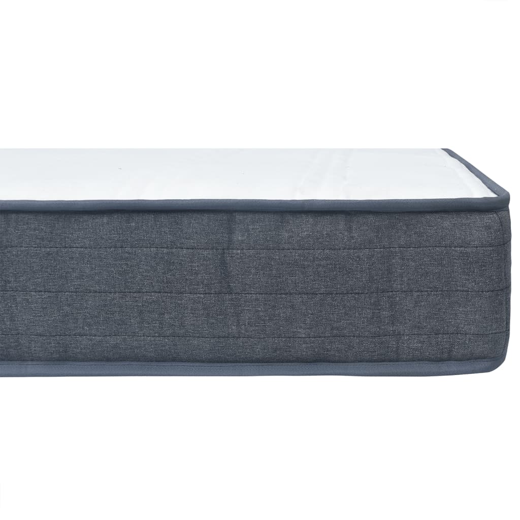 Spring mattress, 190x140x20 cm, textile