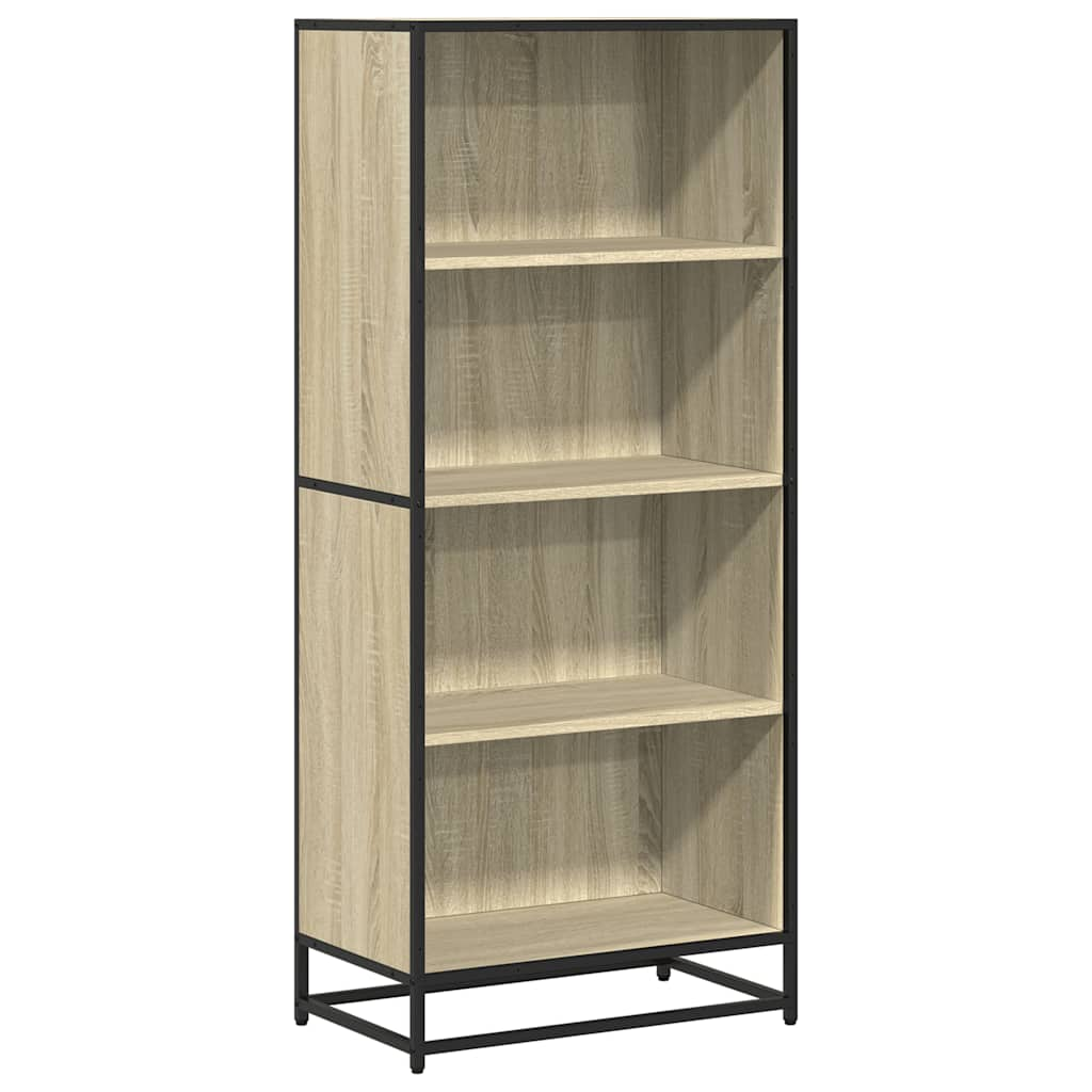 Bibliotecă, stejar sonoma, 60x35x139 cm, lemn prelucrat