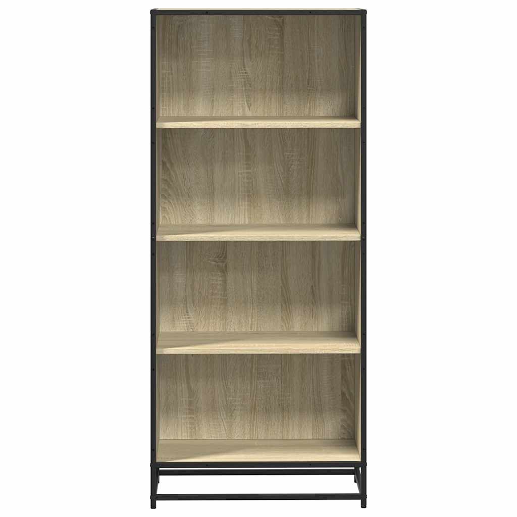 Bibliotecă, stejar sonoma, 60x35x139 cm, lemn prelucrat