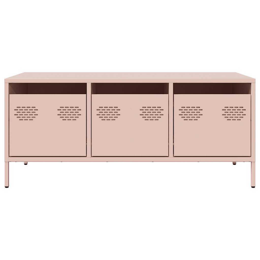 Coffee table, Pink, 101.5x50x43.5 cm, cold-rolled steel